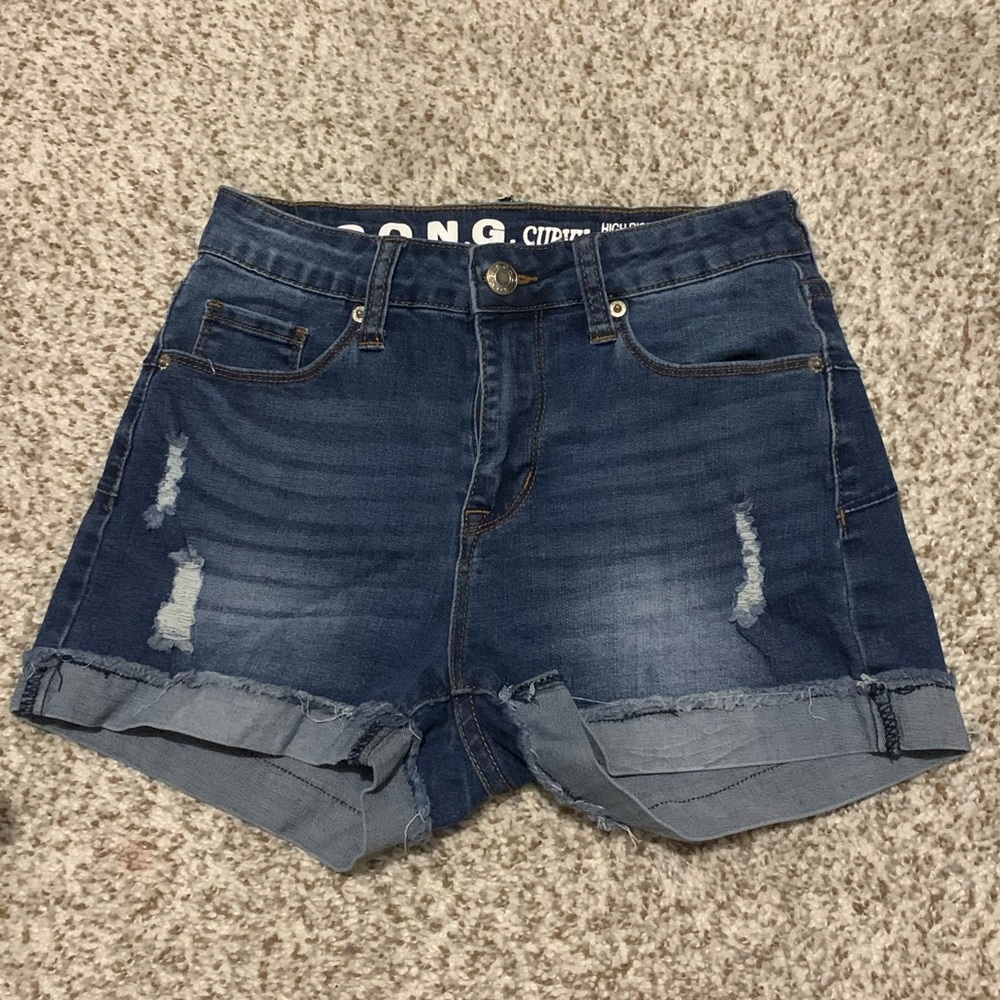 S.O.N.G denim jean shorts